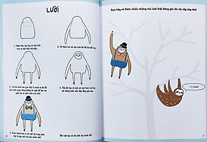 Sách Vẽ Theo Phong Cách Kawaii Với 5 Bước Đơn Giản - Thế Giới Động Vật