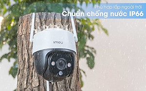 Camera WIFI ngoài trời IMOU S21FP, S41FP có màu ban đêm, xoay 360 độ - Hàng chính hãng