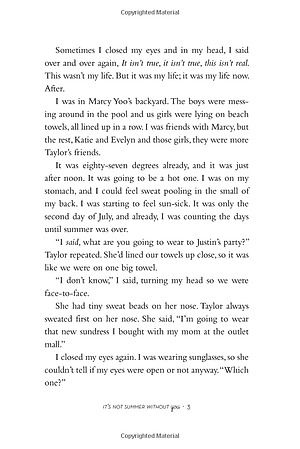 It's Not Summer Without You