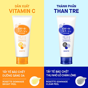 Tẩy Tế Bào Chết Rosette Thu Nhỏ Lỗ Chân Lông Gommage Clear Peel 180G