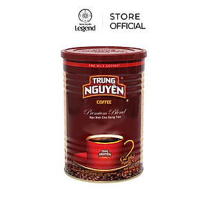 Cà phê Rang Xay Premium Blend Trung Nguyên Legend - Arabica, Robusta, Excelsa, Catimor - Lon 425gr - Pha Phin