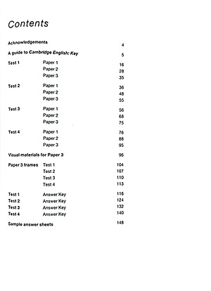 Cambridge English KEY - Key English Test 7 with Answers 