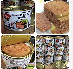 Thịt hộp Luncheon Meat Jean Floch 400g - Pháp ( Thịt heo)