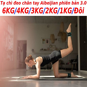 Tạ đeo cổ chân tay 6KG/5KG/4KG/3KG/2KG/1KG/Đôi phiên bản bi sắt 4.0 chính hãng KYTA SPORT, phiên bản tạ đeo chân tay siêu gọn dành cho yoga, gymer, bale, múa, chạy bộ và thể dục thể thao