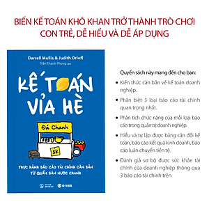 Kế Toán Vỉa Hè - Thực Hành Báo Cáo Tài Chính Căn Bản Từ Quầy Bán Nước Chanh