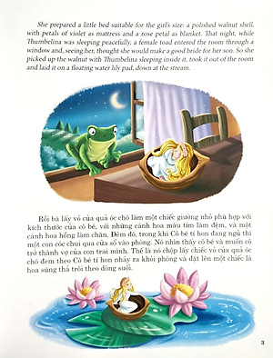 Cô Bé Tí Hon (Truyện Dành Cho Trẻ Từ 3 Tuổi) - Truyện Song Ngữ Anh - Việt