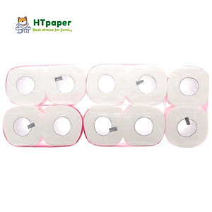 Lốc 10 Cuộn Giấy Vệ Sinh Bless You À La Vie Cao Cấp Mềm Mịn