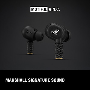 Tai Nghe Marshall Bluetooth Truewireless MOTIF II A.N.C - Pin lên đến 30h - Hàng Chính Hãng
