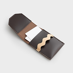 Ví Yuumy ( Thời trang nữ nắp gập cách điệu cỡ nhỏ - Ví móc khóa da Seasand YV81 )