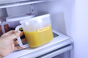 Hộp bảo quản thực phẩm có tay cầm 1000ml - Hàng nội địa Nhật Bản