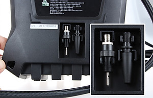 Máy bơm lốp ô tô, xe hơi tự ngắt Michelin 4398ML (12266) động cơ mạnh mẽ 180W cho áp suất tối đa 150PSI, tốc độ bơm nhanh 35l/phút