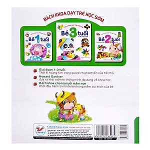 Sách Bách Khoa Dạy Trẻ Học Sớm - Bé 3 Tuổi : Thời Kì Hoàng Kim Trong Qúa Trình Phát Triển Của Trẻ Nhỏ