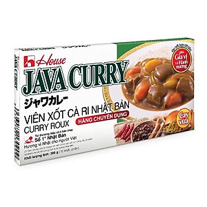 Viên sốt cà ri Nhật Bản HOUSE Java Cury 200G ジャワカレー