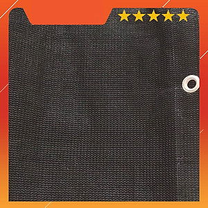 LƯỚI CHE NẮNG -MAY VIỀN, KHUY - MÀU ĐEN - SIZE 2M X 3M