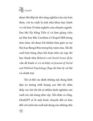 Chat GPT - Ứng Dụng Trí Tuệ Nhân Tạo Trong Công Việc