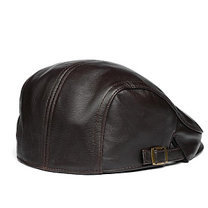 Mũ beret nam - Nón bê rê nam da cừu cao cấp BHY1965 đủ size, dễ điều chỉnh độ rộng