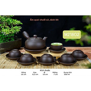 Bộ ấm trà Sa tử Bát Tràng.