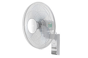 Quạt treo tường Toshiba F-WSA20(H)VN - 3 cánh, động cơ bạc thau - 3 mức gió - Điều khiển từ xa - Hẹn giờ tắt - Hàng chính hãng, bảo hành 12 tháng