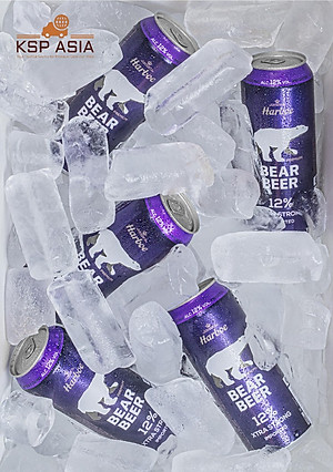 BIA GẤU HARBOE XTRA STRONG 12% THÙNG 24 LON 500ml