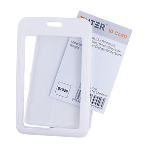 Bảng tên Enter BT060 54x86mm 1 mặt đứng
