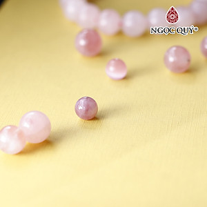 Hạt lẻ đá thạch anh hồng mệnh hỏa, thổ - Ngọc Quý Gemstones