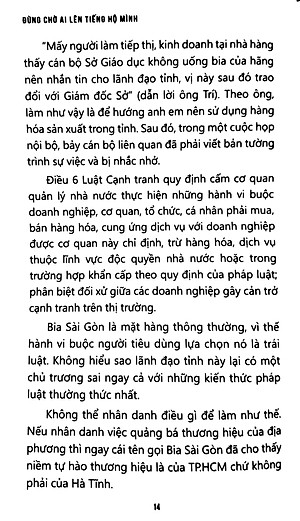Sách Đừng Chờ Ai Lên Tiếng Hộ Mình