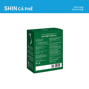 Cà phê Sơn La Blend - SHIN Cà Phê - Phin giấy - Hộp 5 gói
