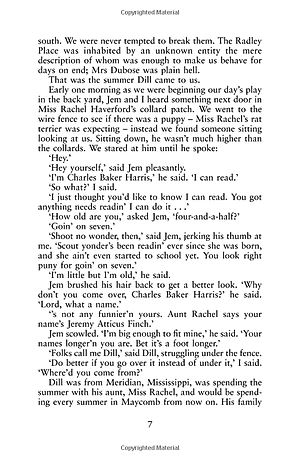 To Kill A Mockingbird