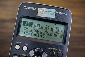 Máy tính Casio FX580VNX - Tặng 01 tập giấy Note Hàn Quốc
