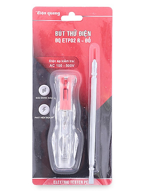 Bút Thử Điện Đổi Đầu Điện Quang ĐQ ETP02 R - Màu Đỏ