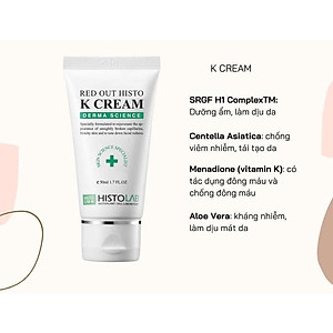 Kem Dưỡng Hỗ Trợ Phục Hồi Và Tái Tạo Da Histolab K Cream 50ml