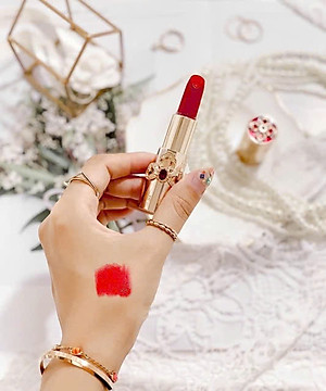 Son lì dưỡng ẩm ngăn lão hóa OHUI The First Geniture Lipstick màu Red