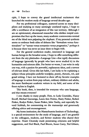 The Language Instinct: How the Mind Creates Language (P.S.)