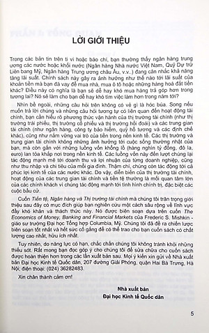 Tiền Tệ Ngân Hàng Và Thị Trường Tài Chính