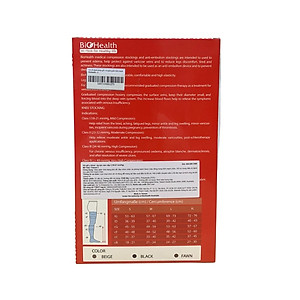 Vớ cố định khớp gối và ngăn giãn tĩnh mạch Biohealth - L