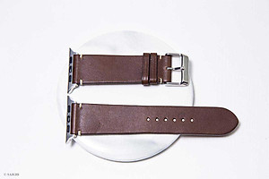 Dây Đeo Apple Watch 49mm 46mm 45mm 44mm 42mm, Chất Liệu Da Bò Cao Cấp, Phong Cách Vintage Hoài Cổ, Tương Thích Các Phiên Bản Series Ultra2/Ultra/SE2/SE/10/9/8/7/6/5/4/3/2/1