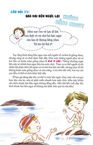 Cẩm Nang Bé Gái Tuổi Dậy Thì - Quyển 1: 160 Câu Hỏi - Đáp Về Sinh Lí Bạn Gái Tuổi Dậy Thì (Tái Bản 2019)