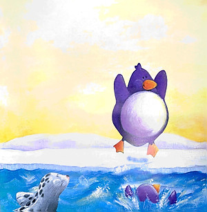 Ehon Châu Âu - Chim Cánh Cụt Nhỏ Dũng Cảm