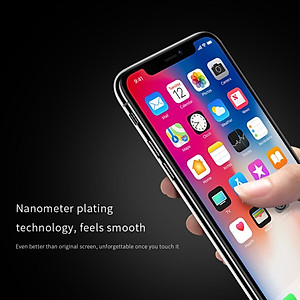 Miếng dán Kính Cường Lực full 3D cho iPhone X / Xs Nillkin XD CP+Max - Hàng Chính Hãng