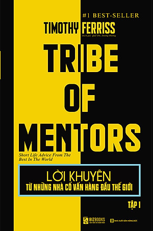 Bộ 2 Cuốn Sách  Lời khuyên từ những nhà cố vấn hàng đầu thế giới – Tribe of mentor (Tập 1) và  (Tập 2) kt