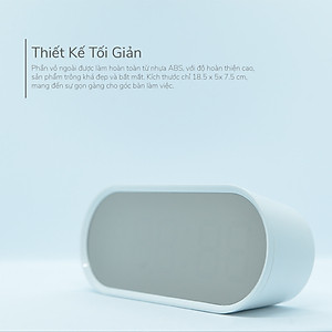 Đồng Hồ Để Bàn Thông Minh ARIZE Bandiz Mirror Digital Desk Clock - Hàng Chính Hãng