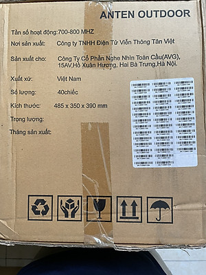 combo 40 cây anten dvb t2 khuếch đại AVG, Hàng Chính Hãng.