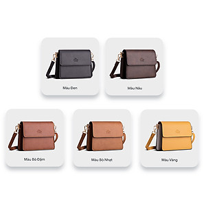 Túi Lata ( Thời trang nữ đi chơi cỡ trung - Túi đeo chéo da HN88 )