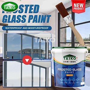 Keo Sơn Mờ Kính Chống Nhìn Trộm TAIKOMI, Keo Sơn Bóng Mờ Kính Văn Phòng, Mờ Kính Cửa Sổ, Nhà Tắm, Phòng Ngủ