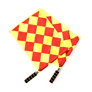  Cặp Cờ trọng tài tiêu chuẩn quốc tế (Màu ngẫu nhiên)