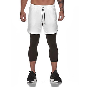 Quần Tập Gym Nam 2 Lớp - Quần Short Thể Thao SQ517