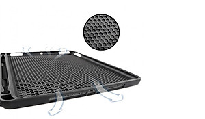 Bao da ipad Mini 5 2019 hiệu Mutural có khe cài bút cảm ứng_ Đỏ- hàng nhập khẩu