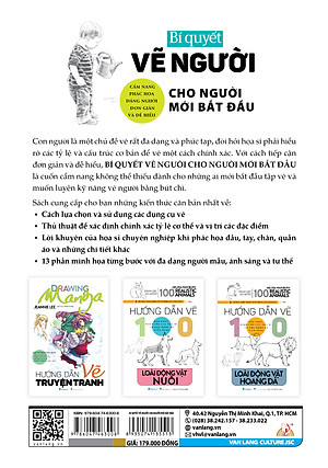 Bí Quyết Vẽ Người Cho Người Mới Bắt Đầu - Drawing People For The Absolute Beginner - Vanlangbooks