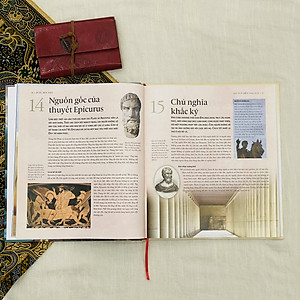 Sách Lược Sử Về Triết Học ( An Illustrated History of Thought ) - Kiến Thức Về Thế Giới Triết Học, Từ Những Nhà Tư Tưởng Lớn Đến Các Khái Niệm Hiện Đại - Hiệu Sách GenBooks, Bìa Cứng In Màu