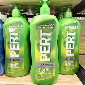 DẦU Gội xả 2 IN 1 PERT Plus Classic Clean 1000ml